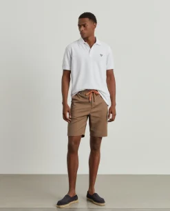 Bermudas com cinto elástico