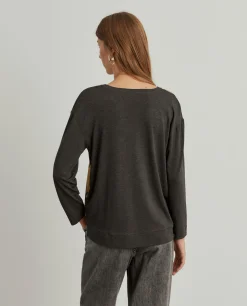 Blusa com estampado xadrez