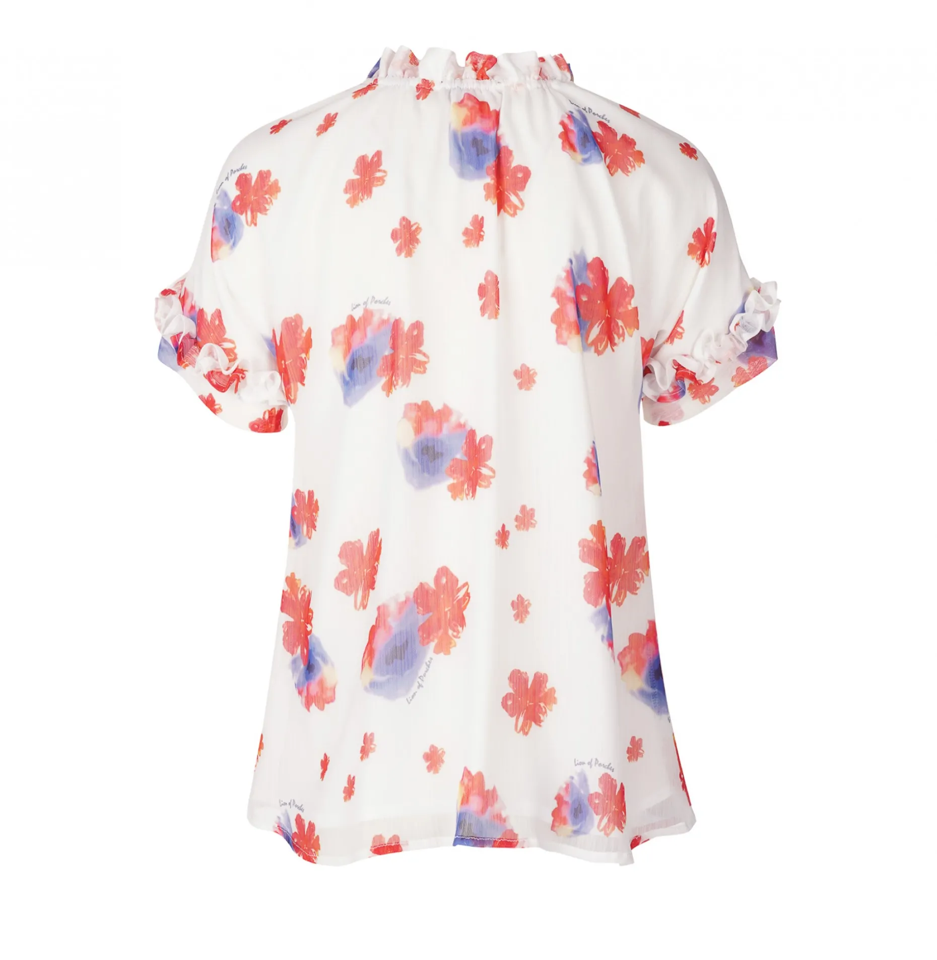 Blusa com Padrão Floral