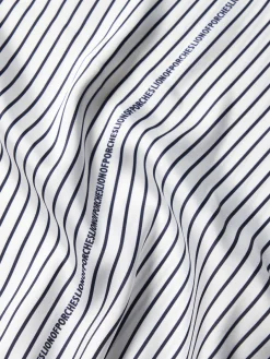 Blusa às riscas manga morcego