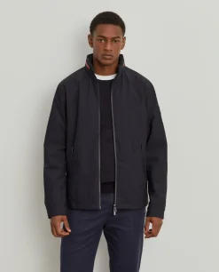 Blusão acolchoado com capuz