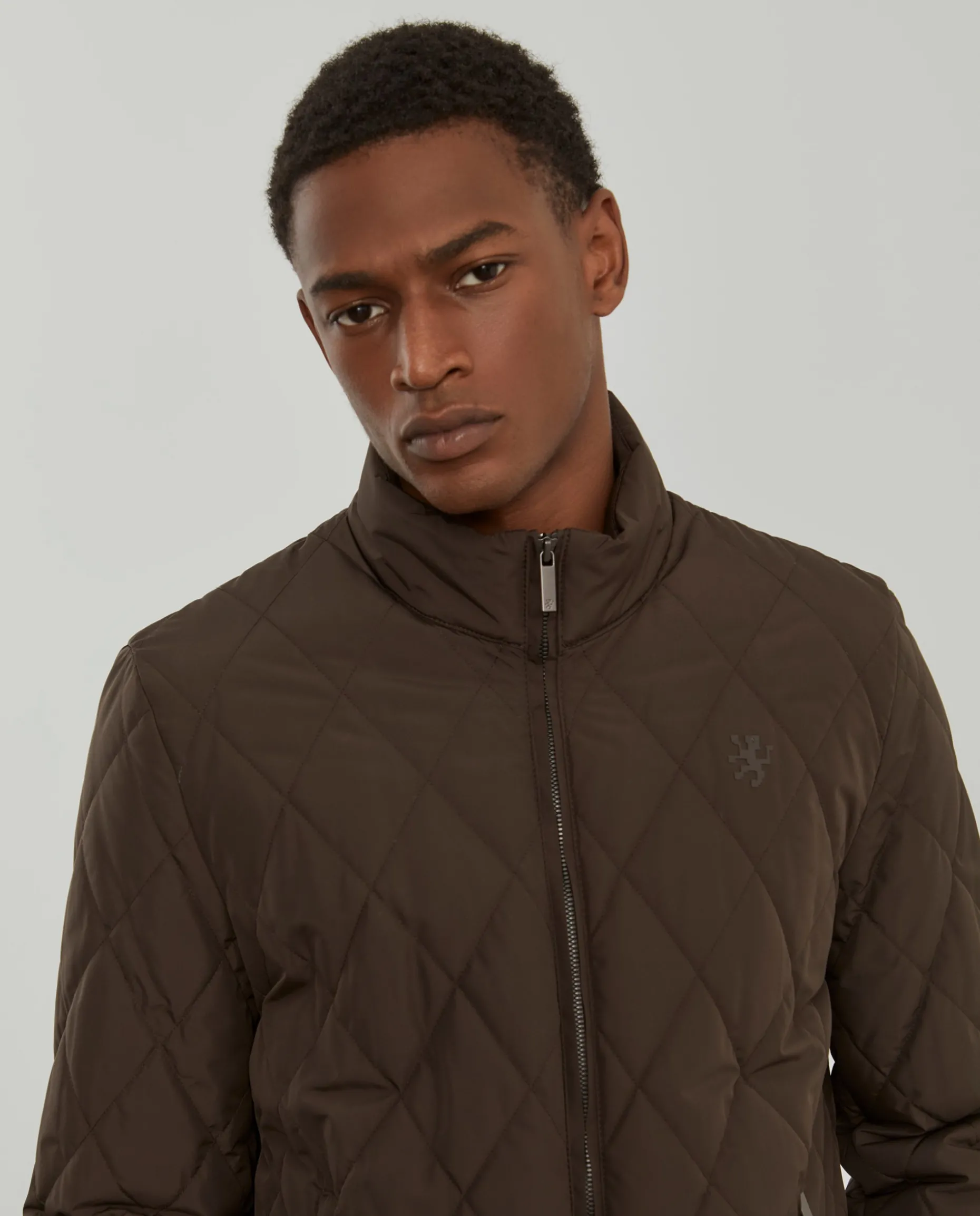 Blusão acolchoado repelente à água