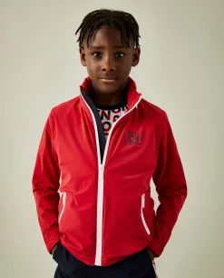 Blusão com capuz embutido