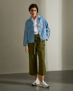 Blusão com lantejoulas