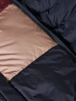 Blusão reversível com capuz