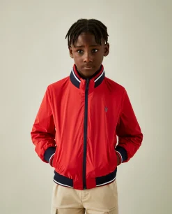 Blusão reversível combinado