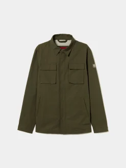 Blusão safari com bolsos na frente