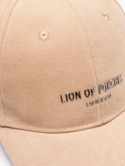 Boné de algodão com logotipo