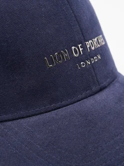 Boné de algodão com logotipo