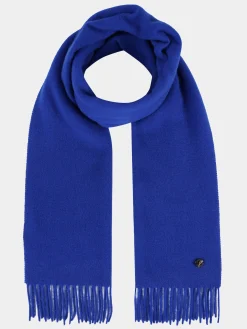 Cachecol em lã e caxemira com franjas