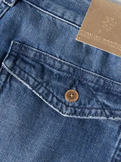 Calças cargo denim