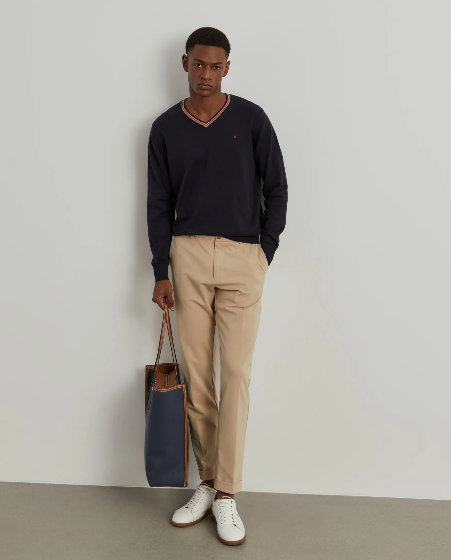 Calças chino regular fit