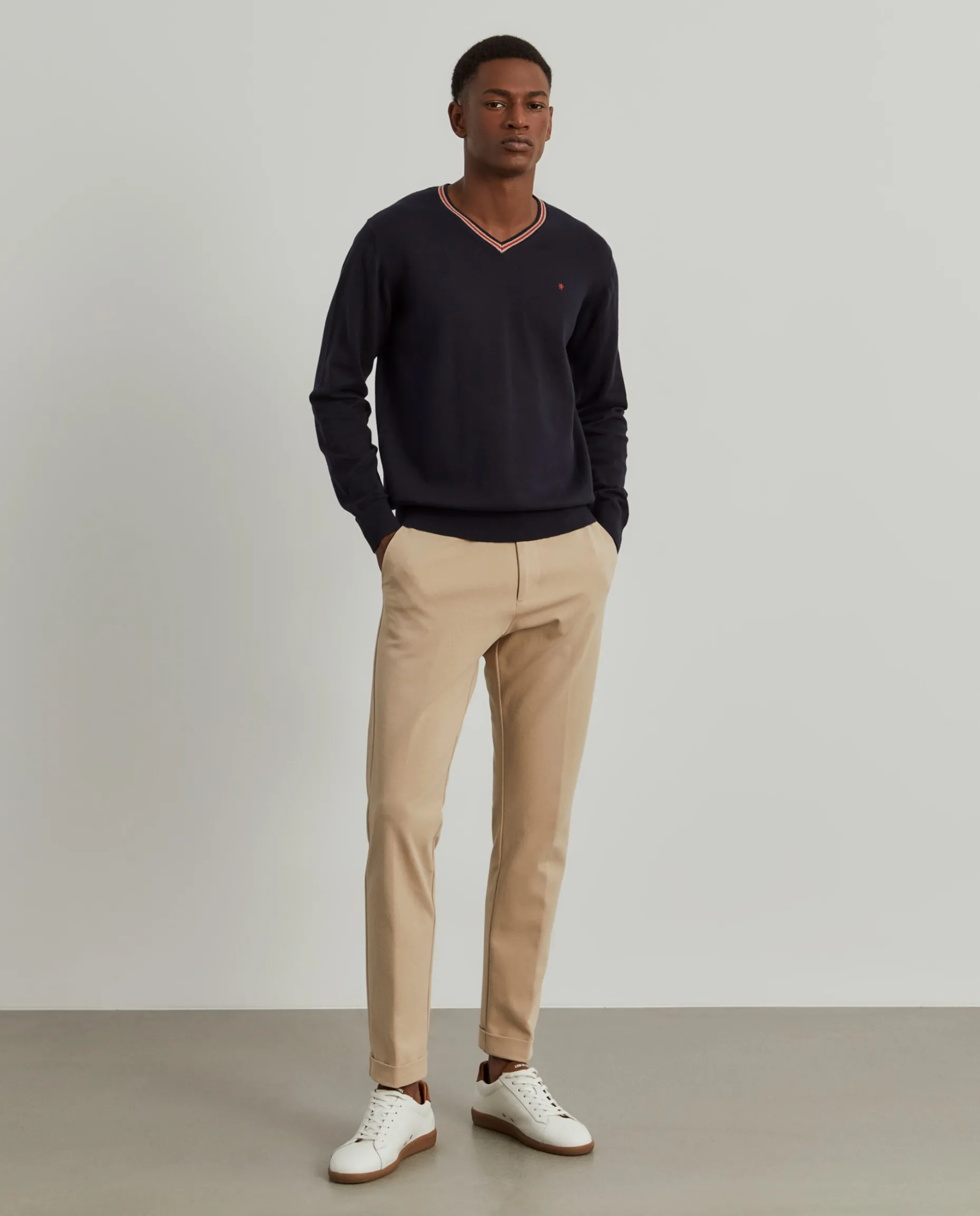 Calças chino regular fit