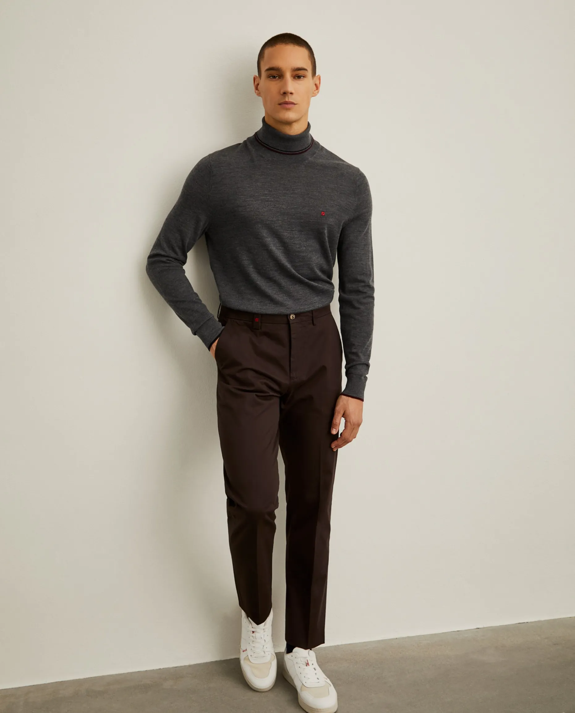 Calças chino regular fit