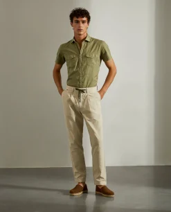 Calças chino regular fit