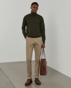 Calças chino regular fit