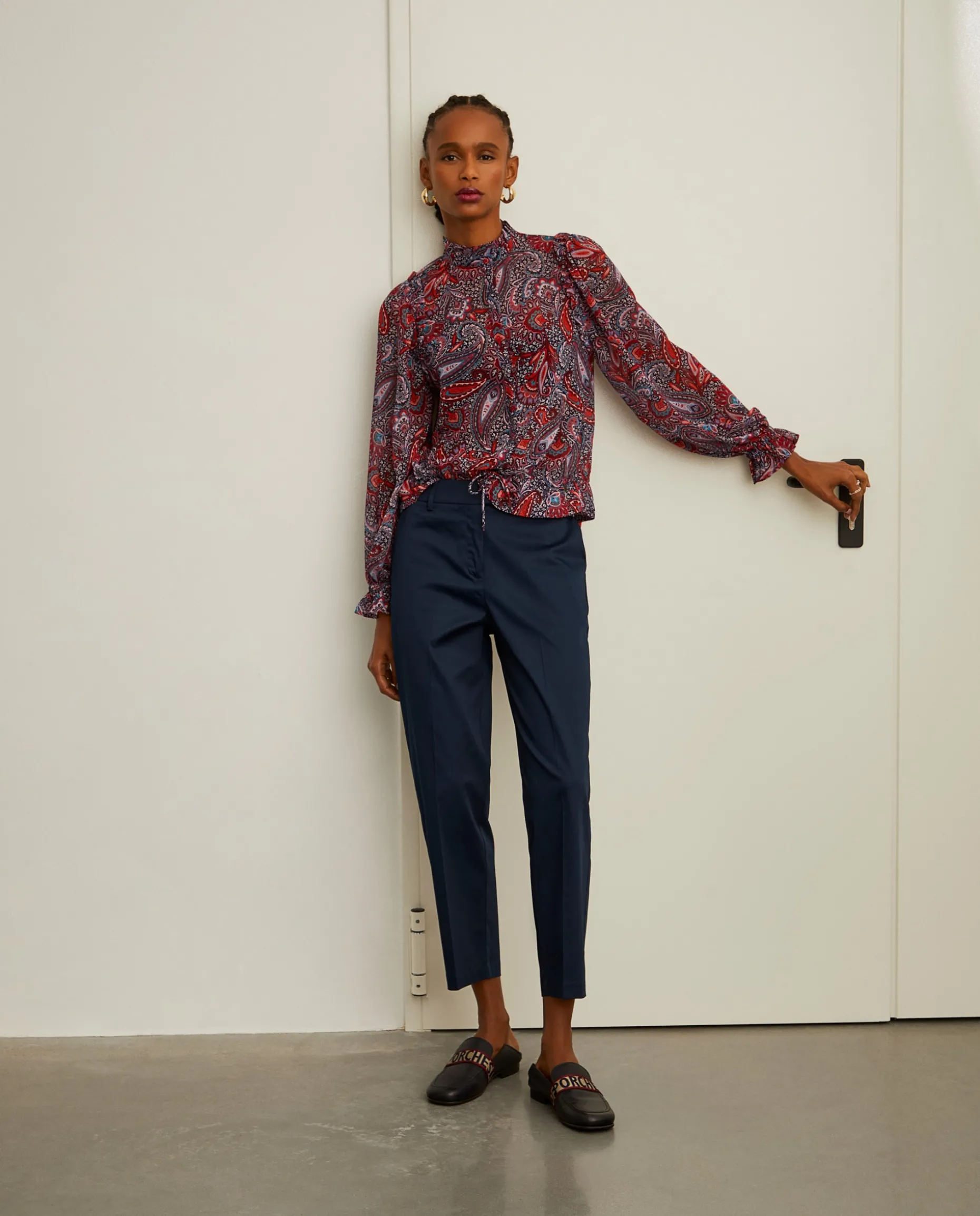 Calças chino regular fit