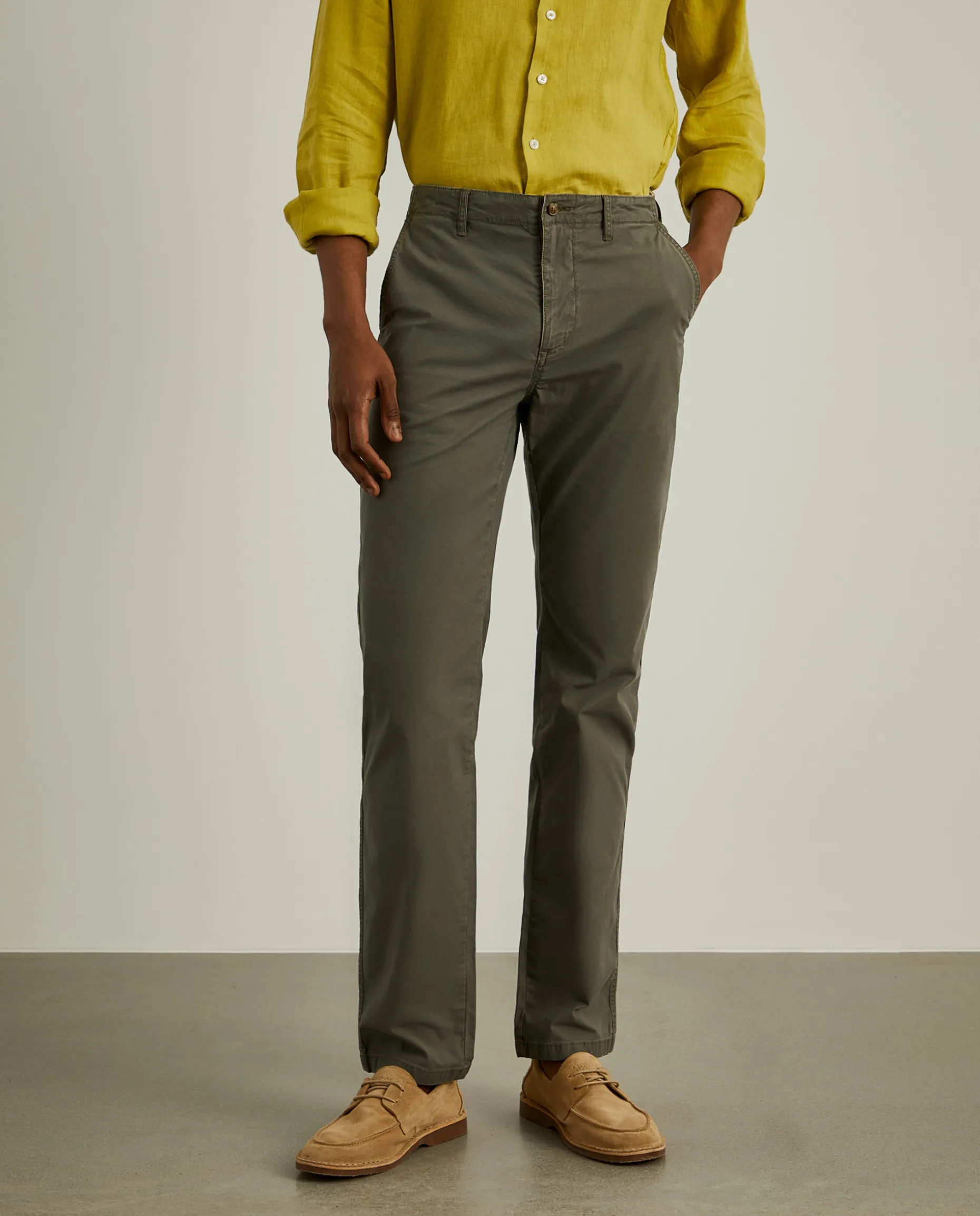 Calças chino regular fit