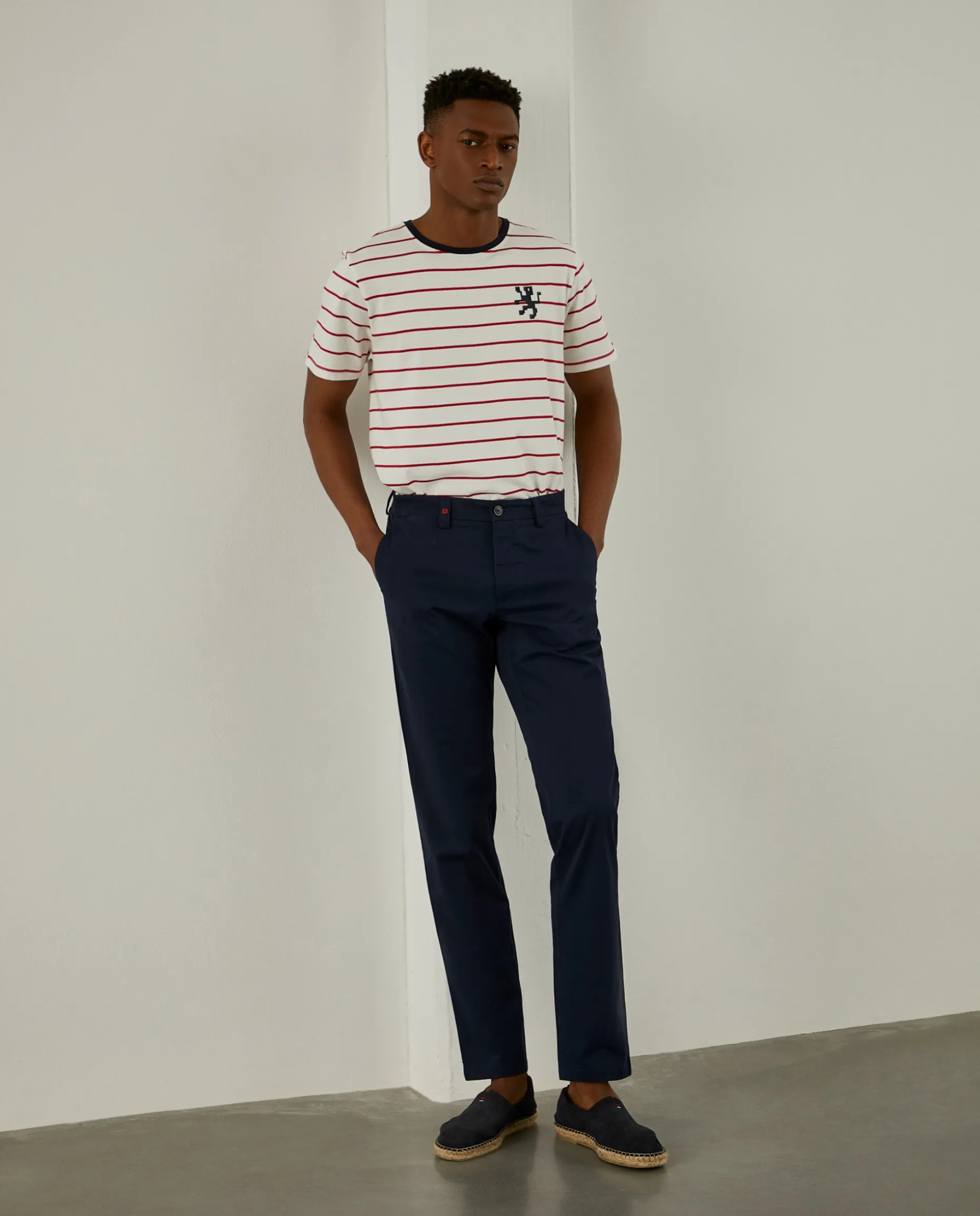 Calças chino slim fit