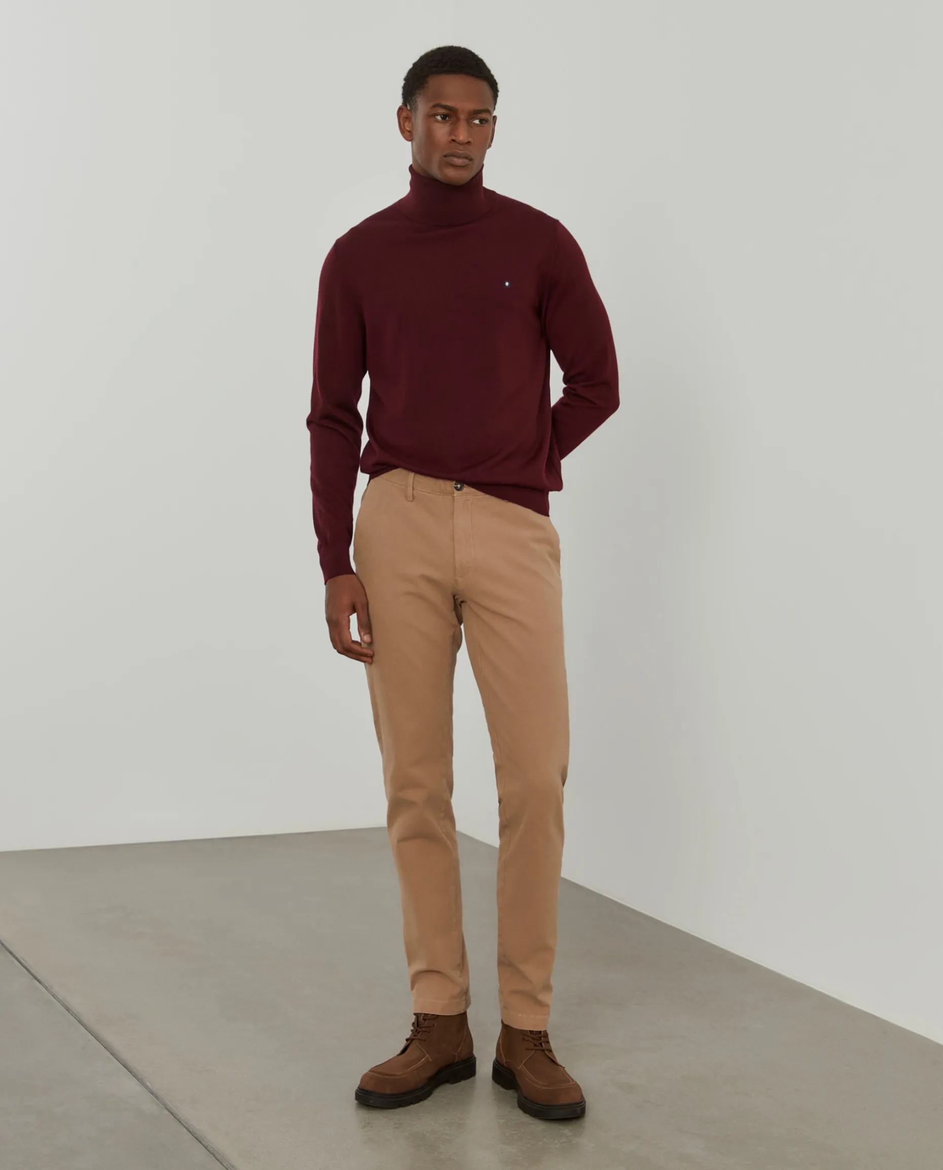 Calças chino slim fit