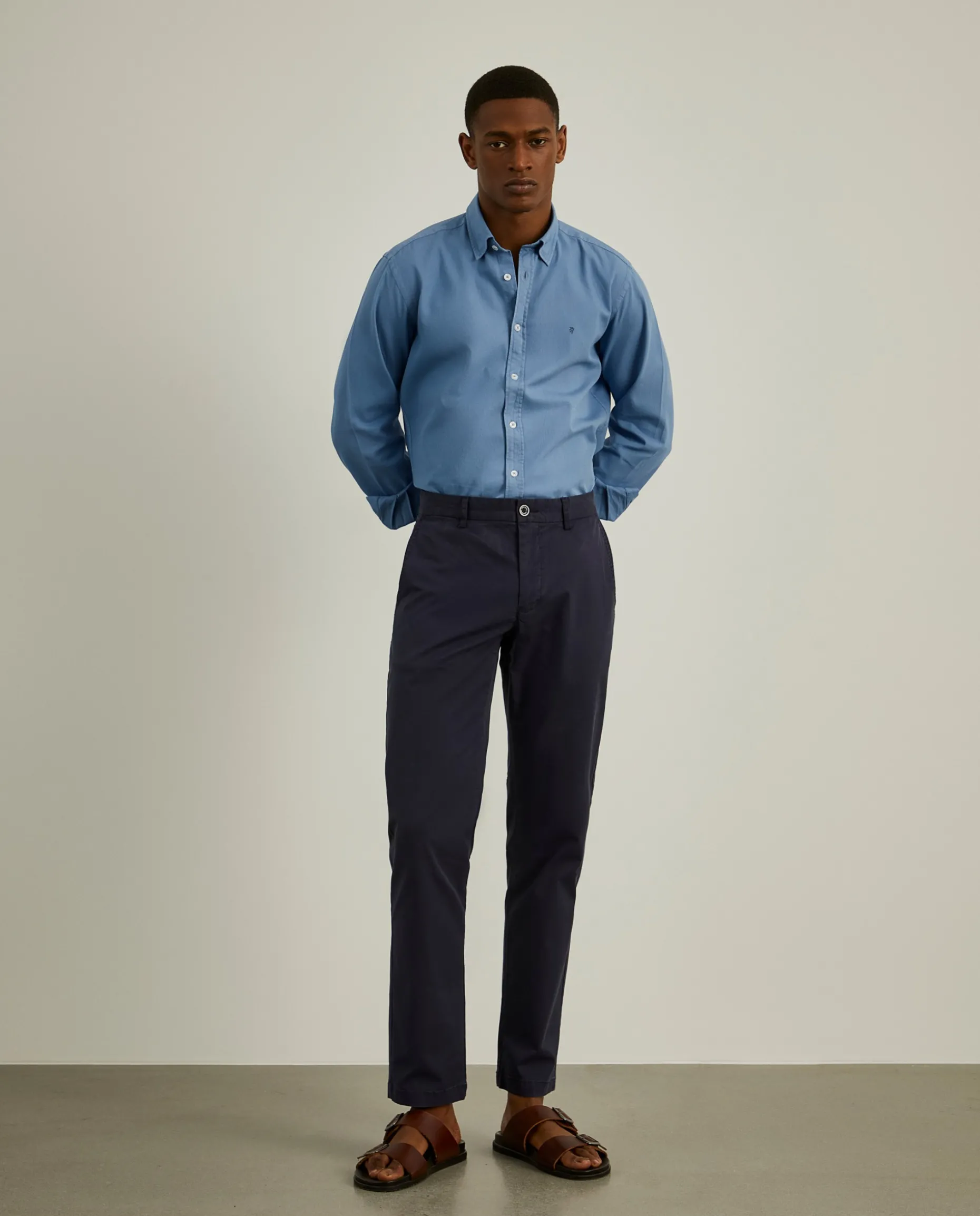 Calças chino slim fit