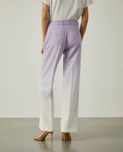 Calças clássicas com degradé