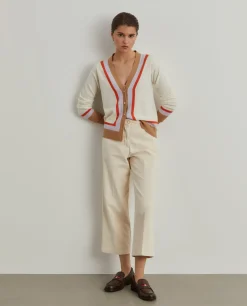 Calças culotte bombazine perna reta