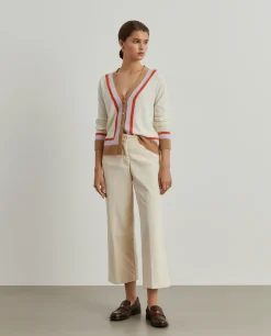 Calças culotte bombazine perna reta