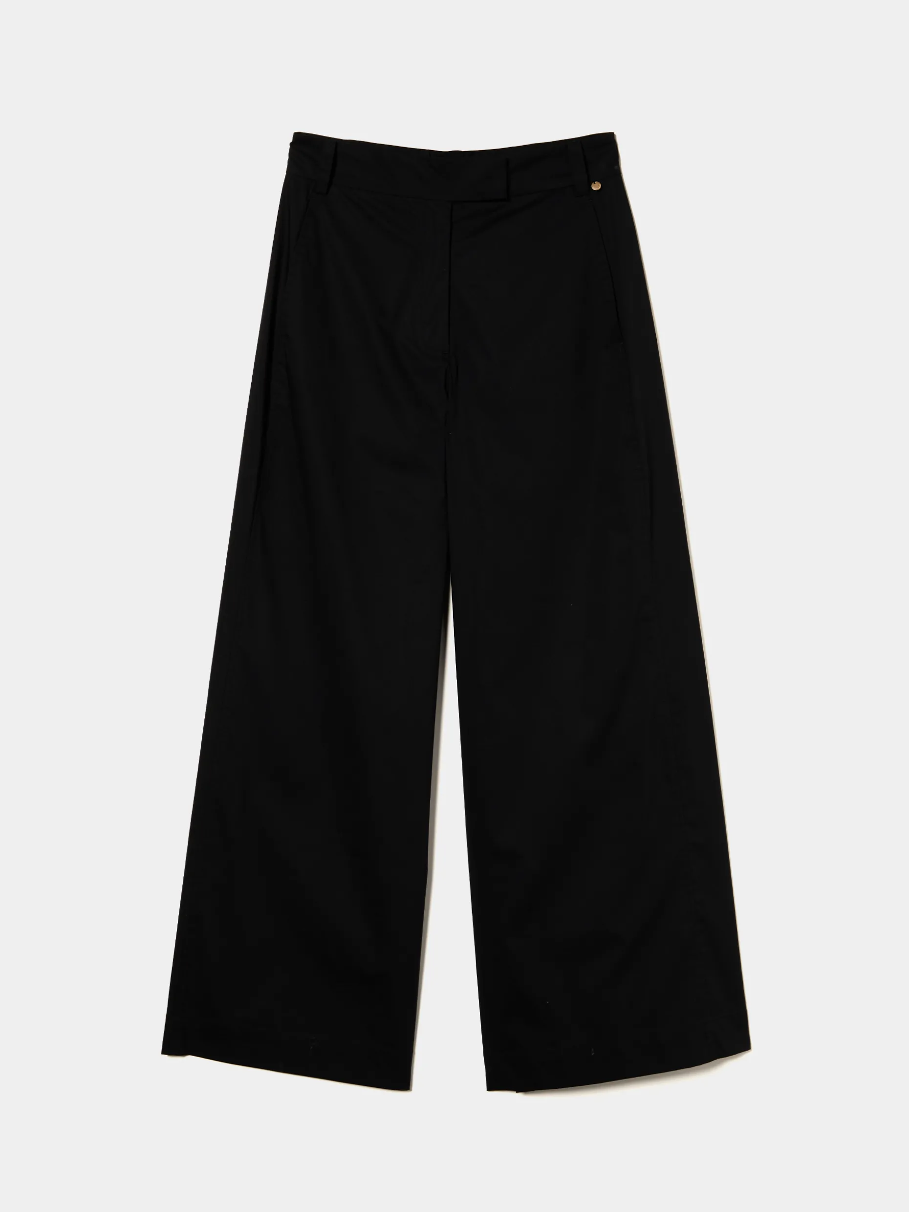 Calças culotte com cintura ajustável