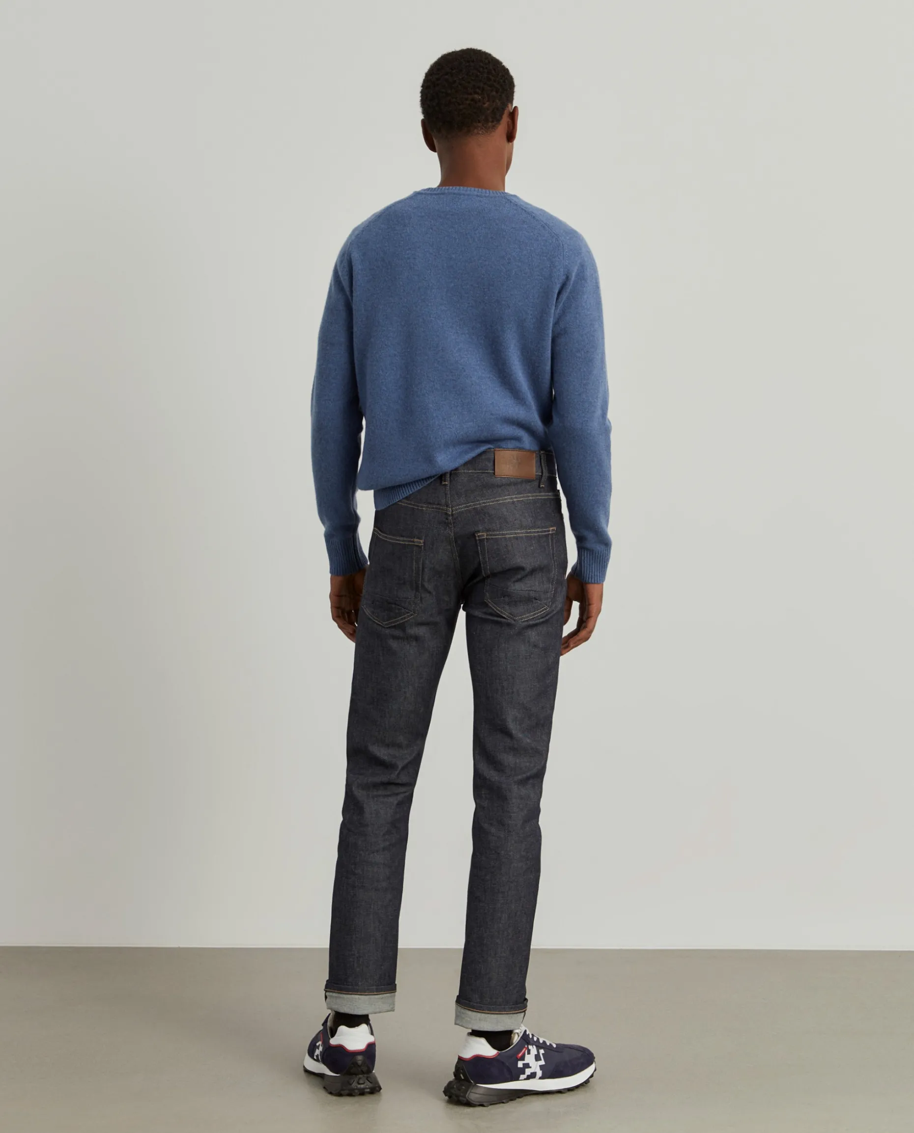 Calças denim regular fit