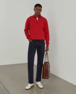 Calças denim regular fit