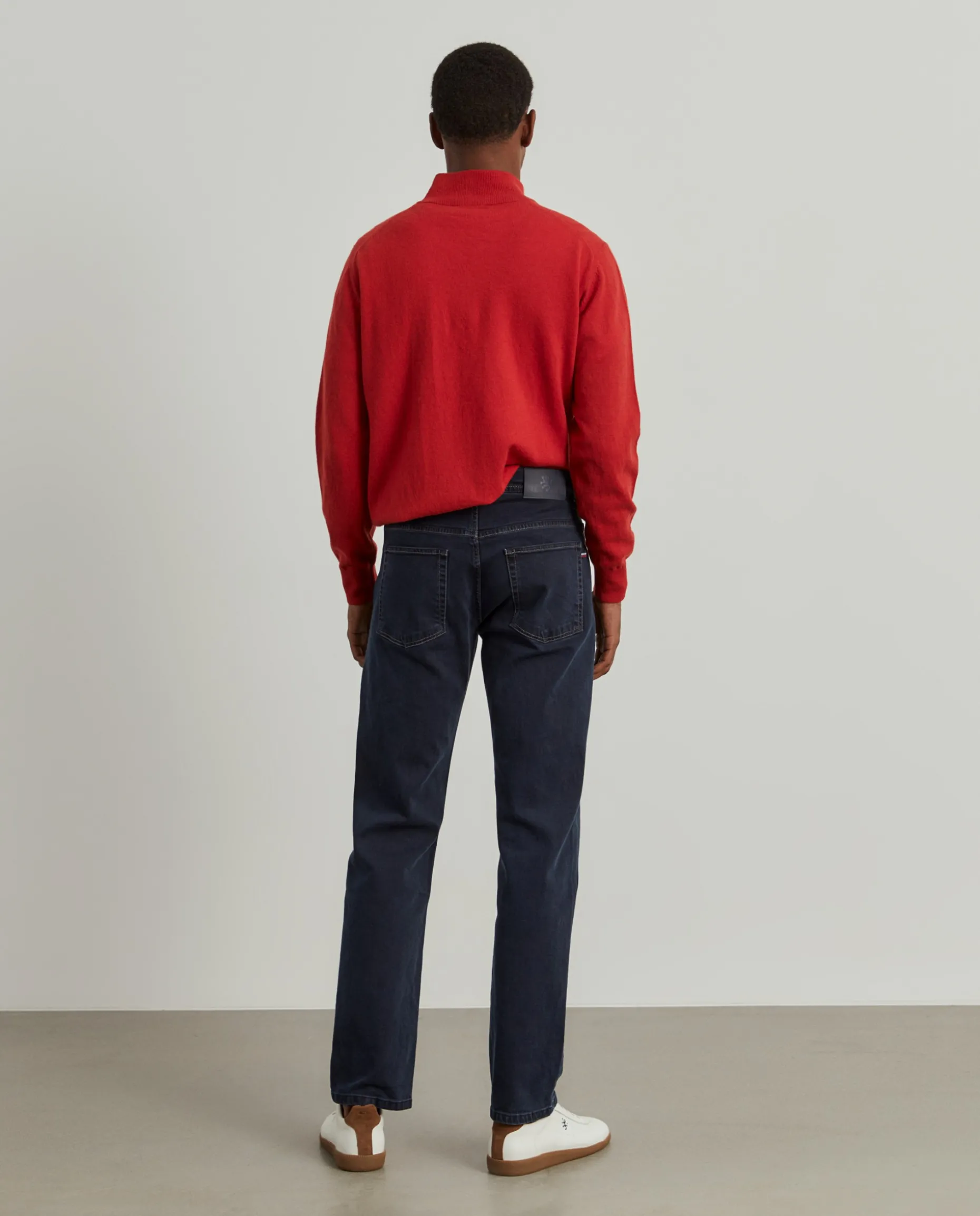 Calças denim regular fit