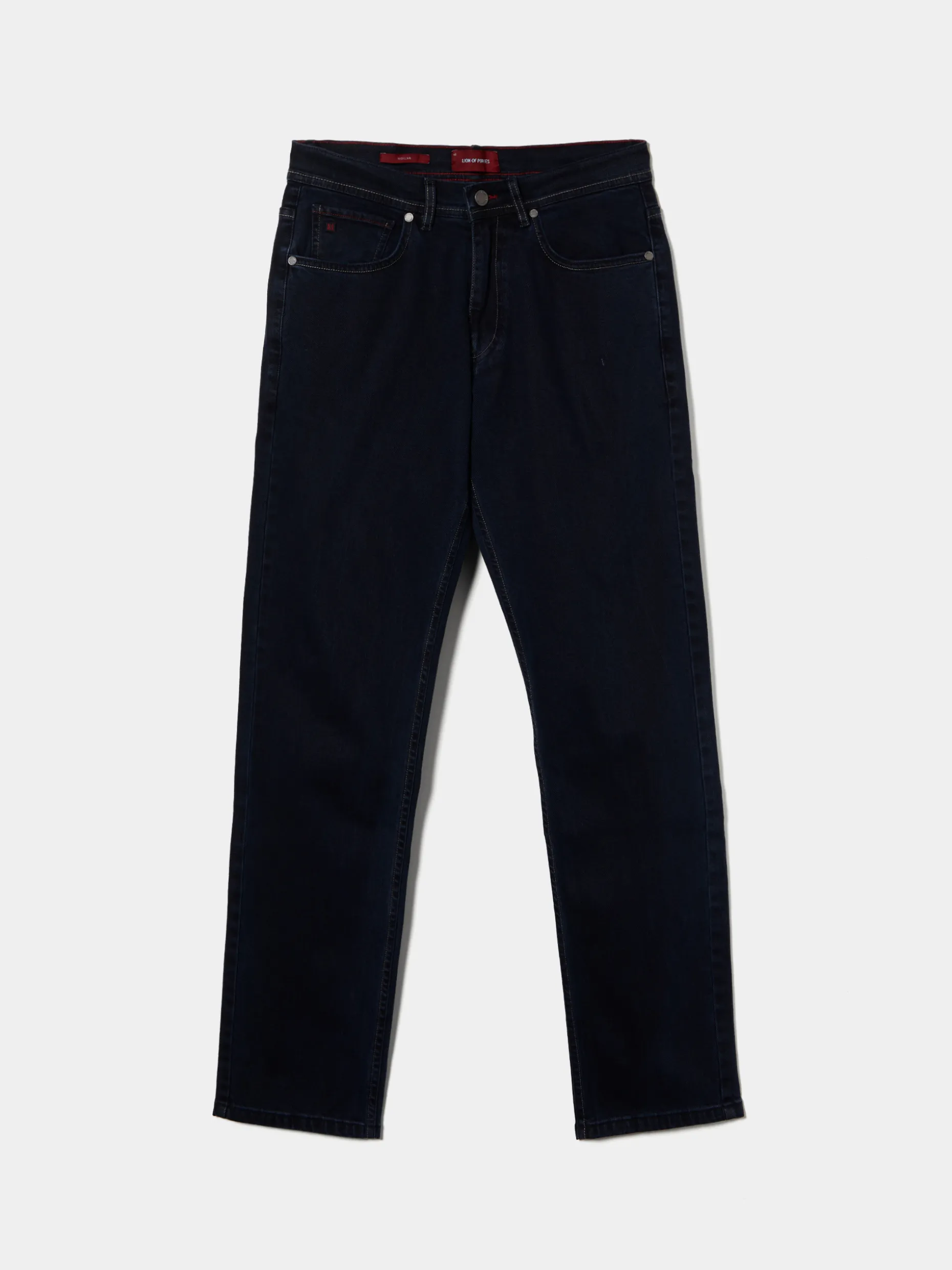 Calças denim regular fit