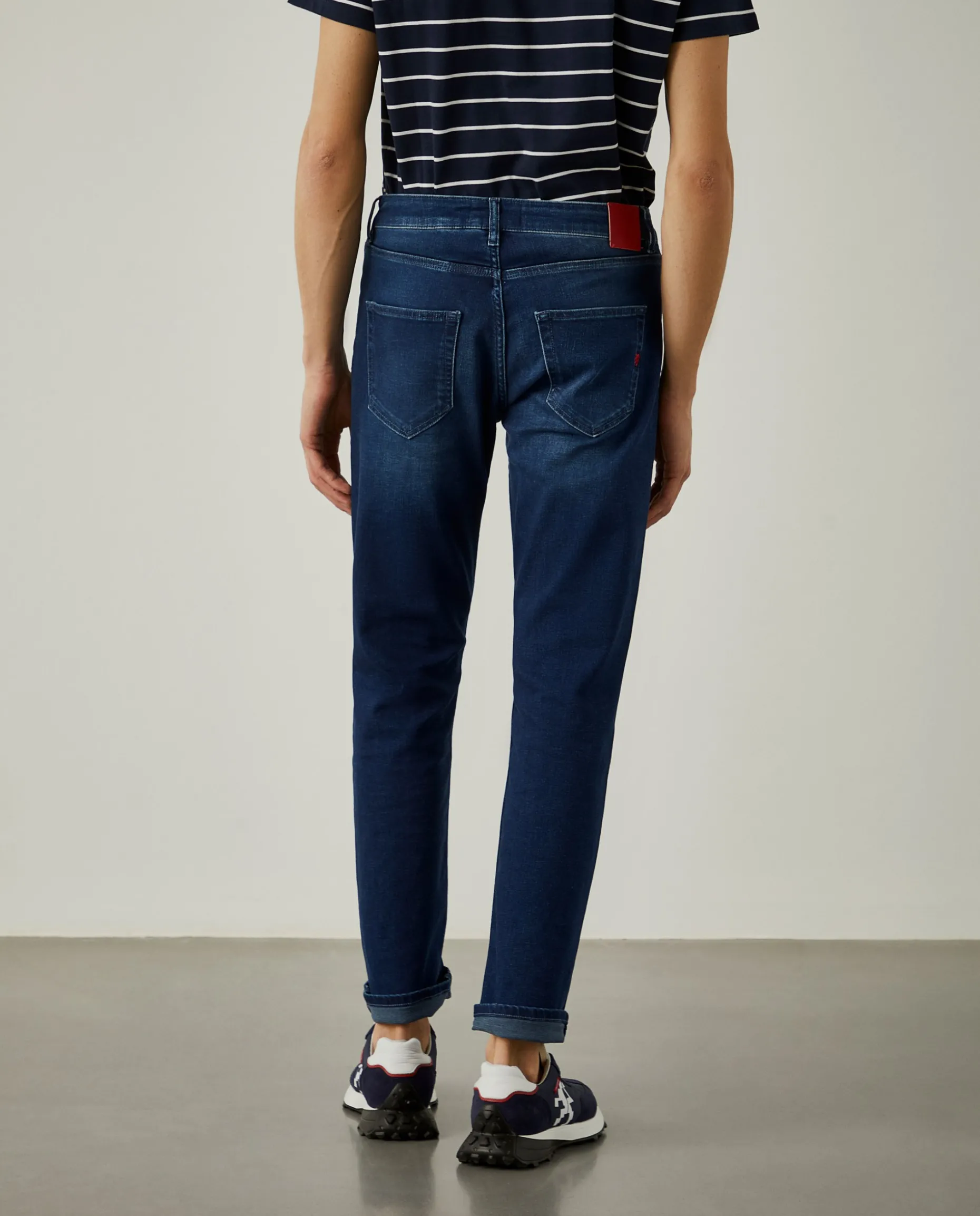 Calças denim regular fit