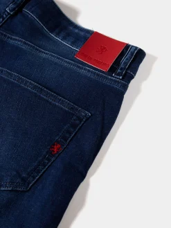 Calças denim regular fit