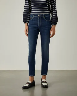 Calças denim regular fit