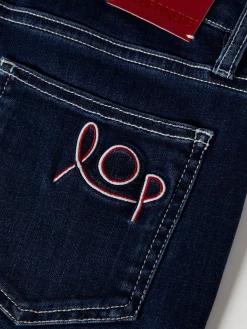 Calças denim regular fit