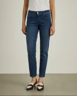 Calças denim regular fit