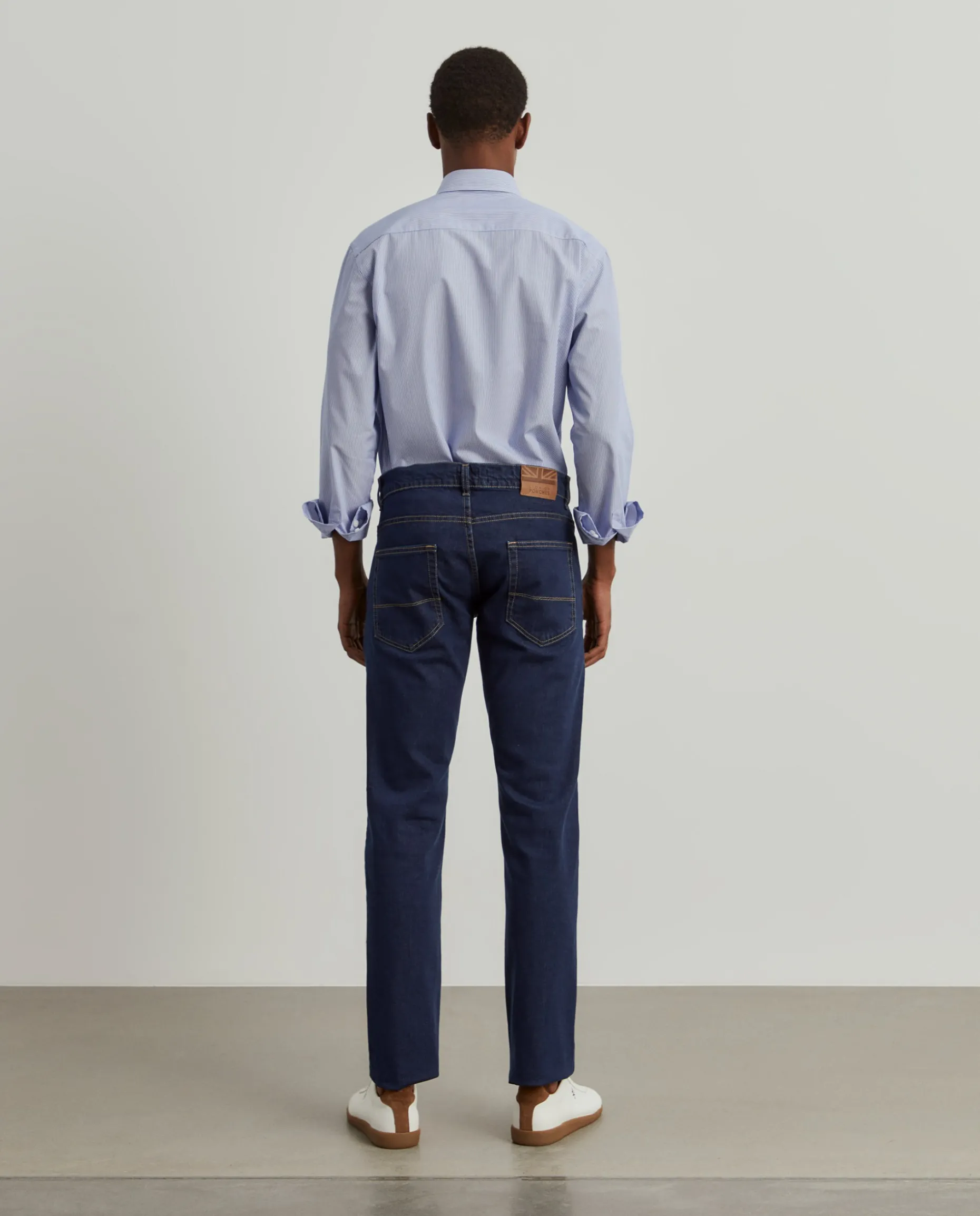 Calças denim regular fit