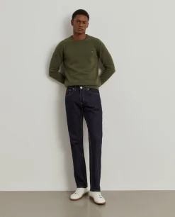 Calças denim regular fit