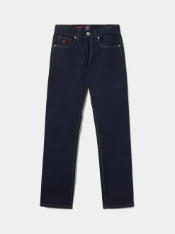 Calças denim regular fit