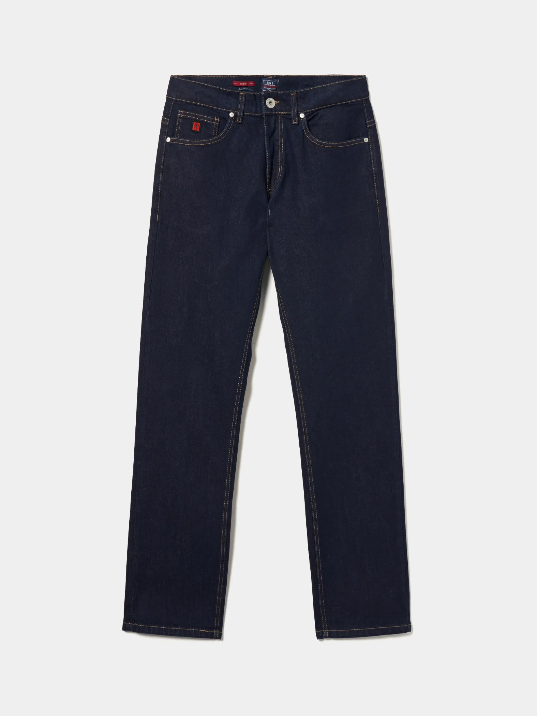 Calças denim regular fit