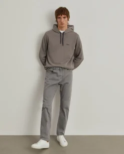 Calças denim regular fit