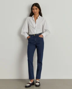 Calças denim regular fit