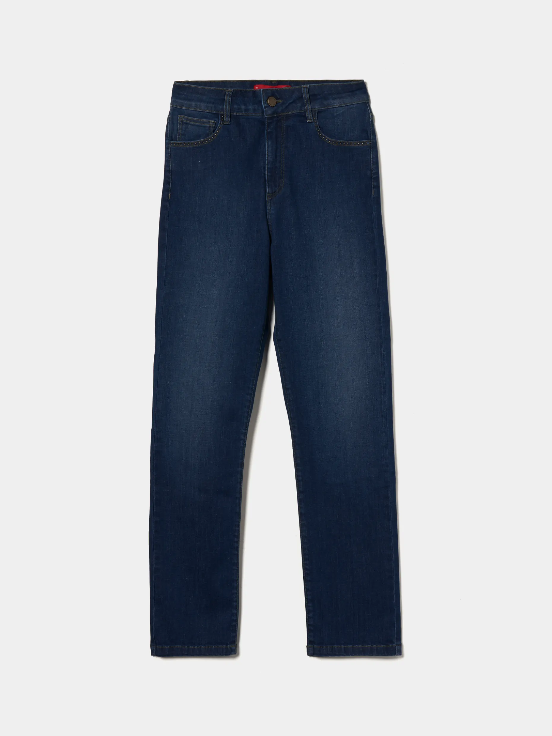 Calças denim regular fit