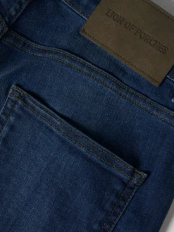 Calças denim regular fit