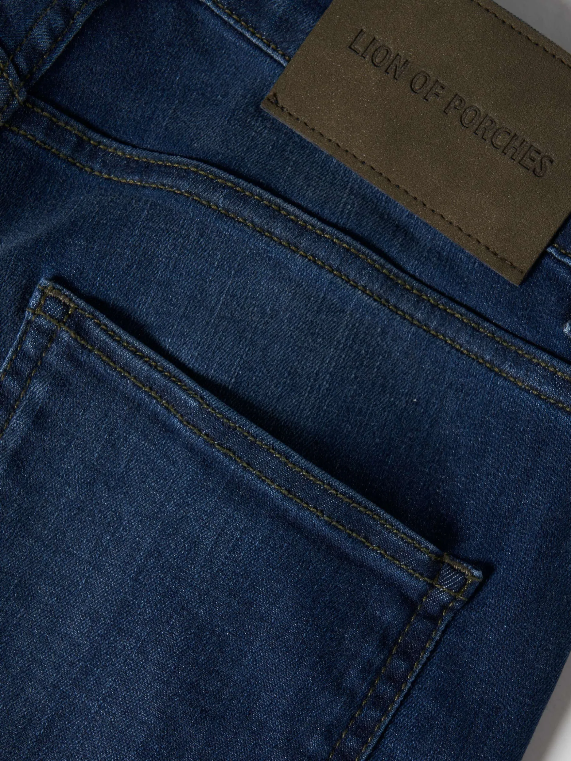 Calças denim regular fit