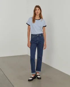 Calças denim regular fit