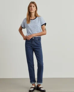 Calças denim regular fit