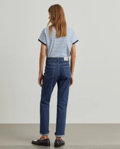 Calças denim regular fit